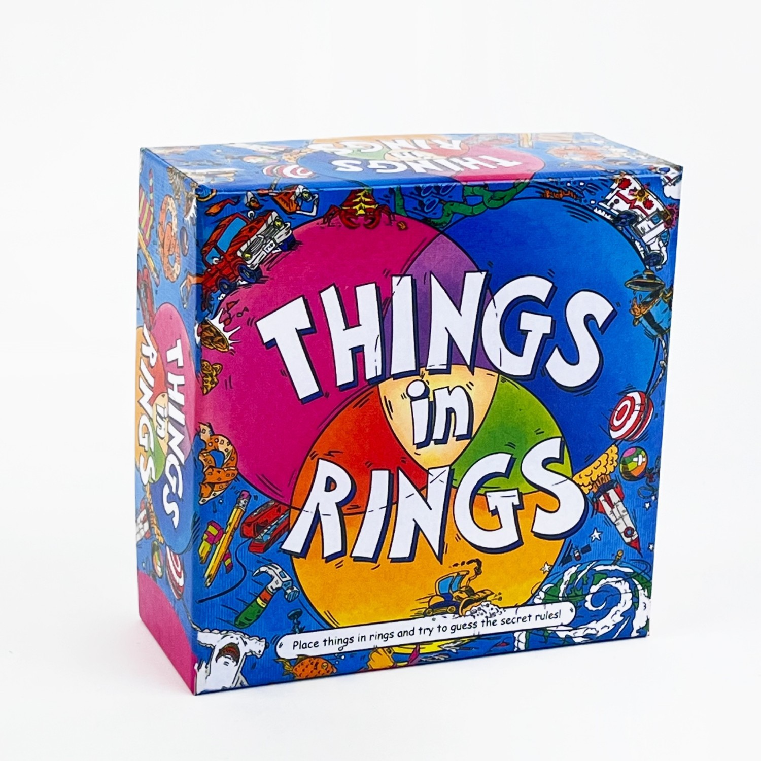 Board Game Solo - Cose In Rings Family Card Gioco