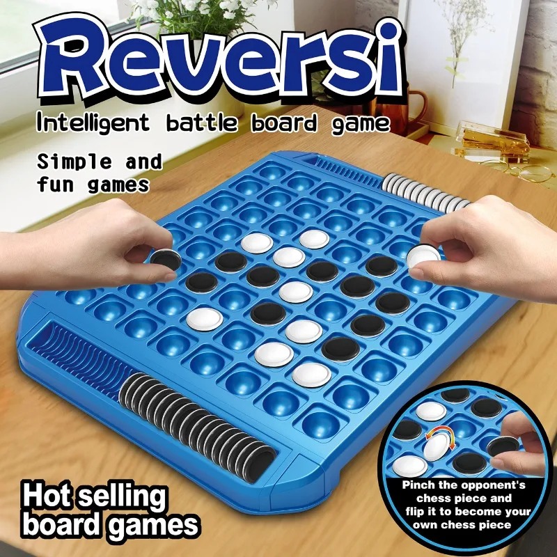 Board Game For 3 Players - Gioco di Strategia con Tavola Reversibile