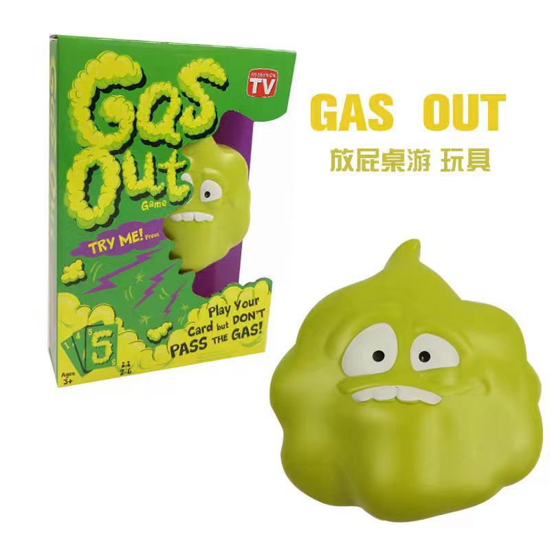 Board Game For 3 Players - Gas out family Party gioco carte