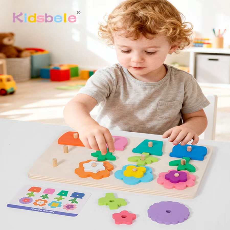 Board Game Diy - Montessori fai da te fiore in