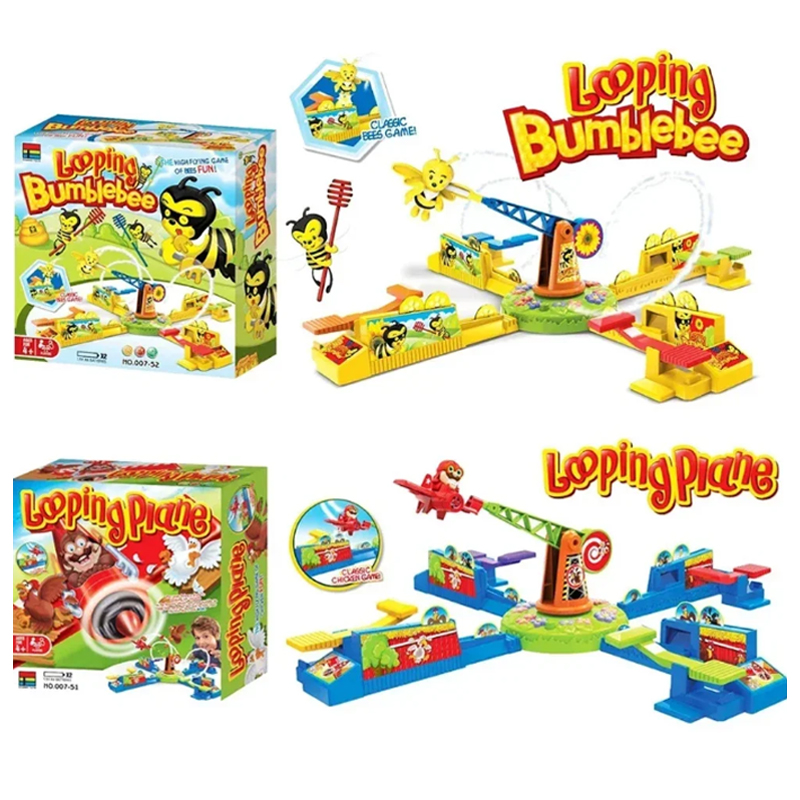 Board Game Multiplayer - Gioco Rotante dell'Aeroplano che Ruba Polli,