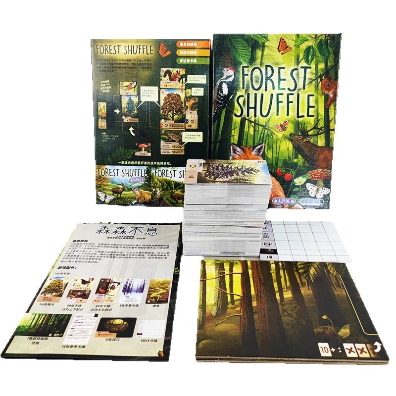 Board Game Multiplayer - Endless Forest SHUFFLE, gioco di carte