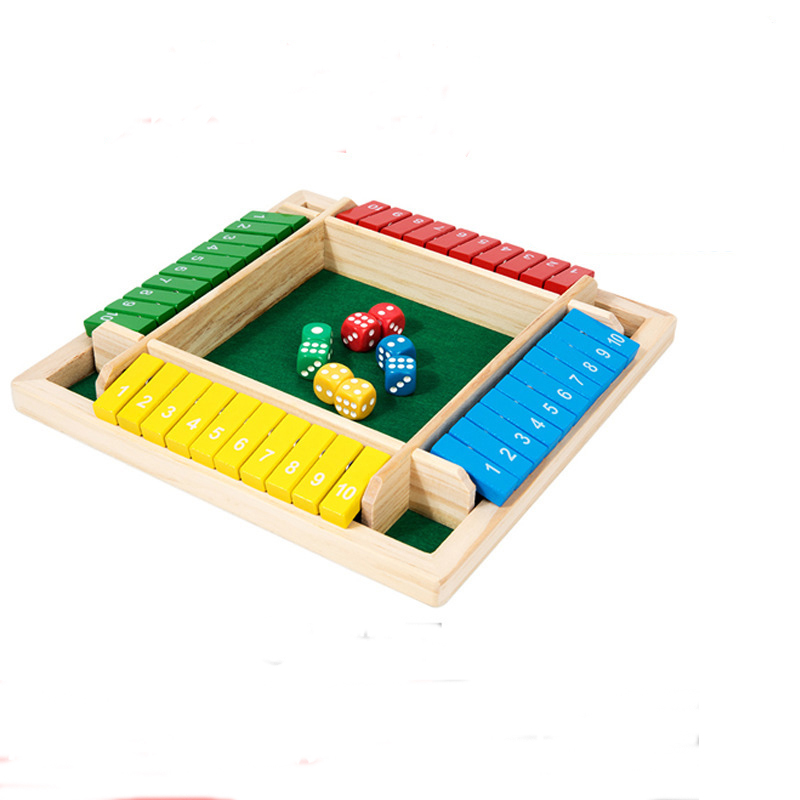 Board Game For 3 Players - Gioco da Tavolo con Dadi Aritmetici,