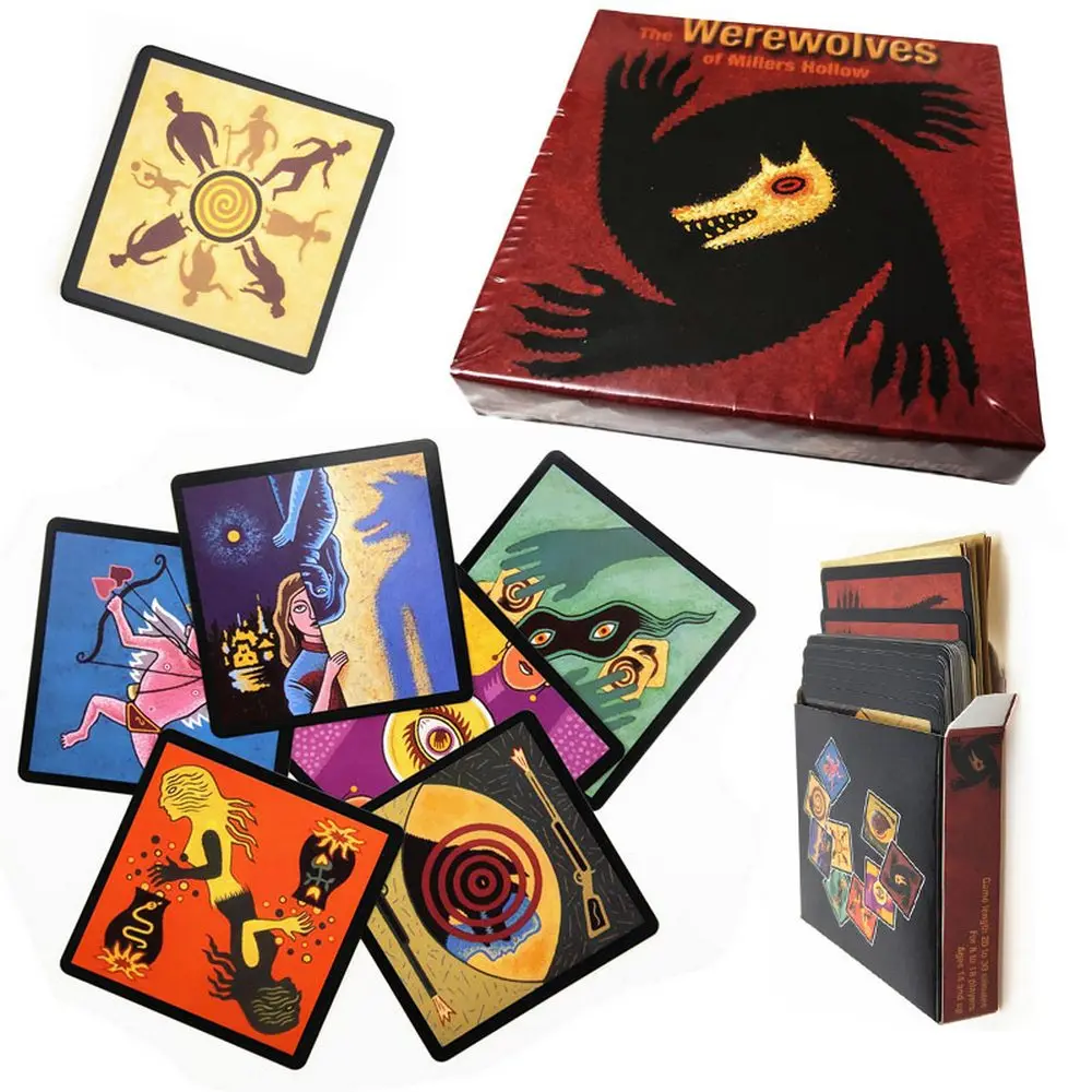 Board Game Solo - Gioco da Tavolo Werewolf Killing Game,