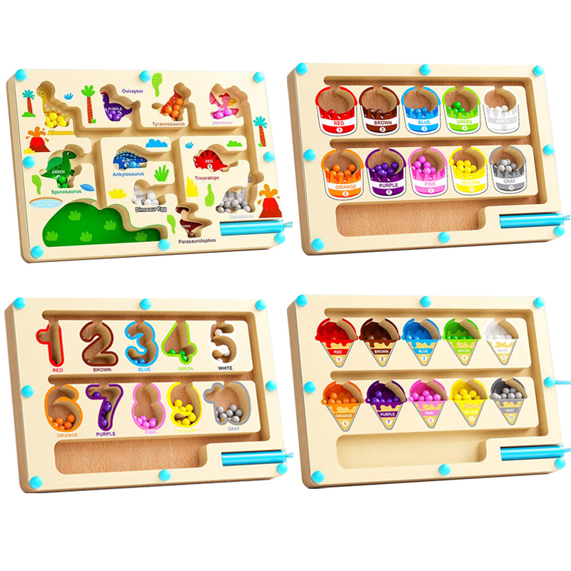 Board Game Qwirkle - Labirinto magnetico di colori e numeri