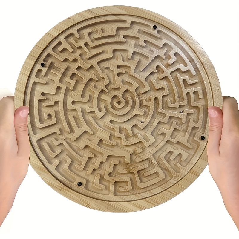 Board Game Qwirkle - Gioco circolare del labirinto di legno,