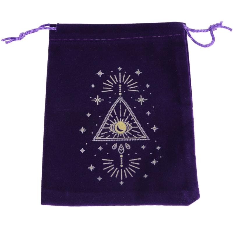 Board Game Store - Borsa in velluto con tarocchi e