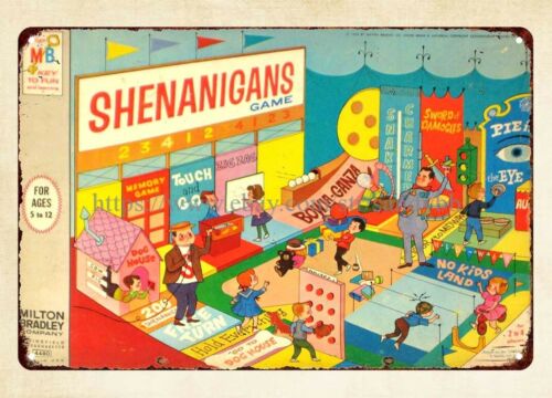 Board Game Store - Gioco da Tavolo Shenanigans 1964, Insegna