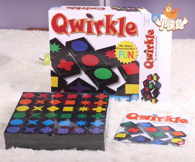 Board Game Qwirkle - Qwirkle Gioco da Tavolo in Legno