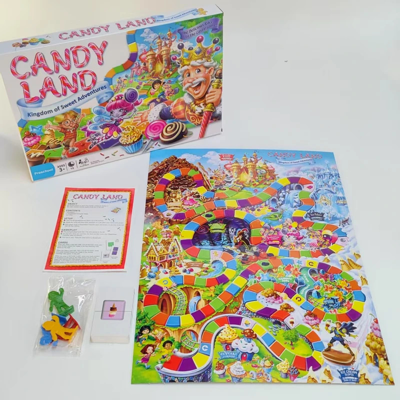 Board Game For 3 Players - Gioco da Tavolo Candy Sweet Adventure,