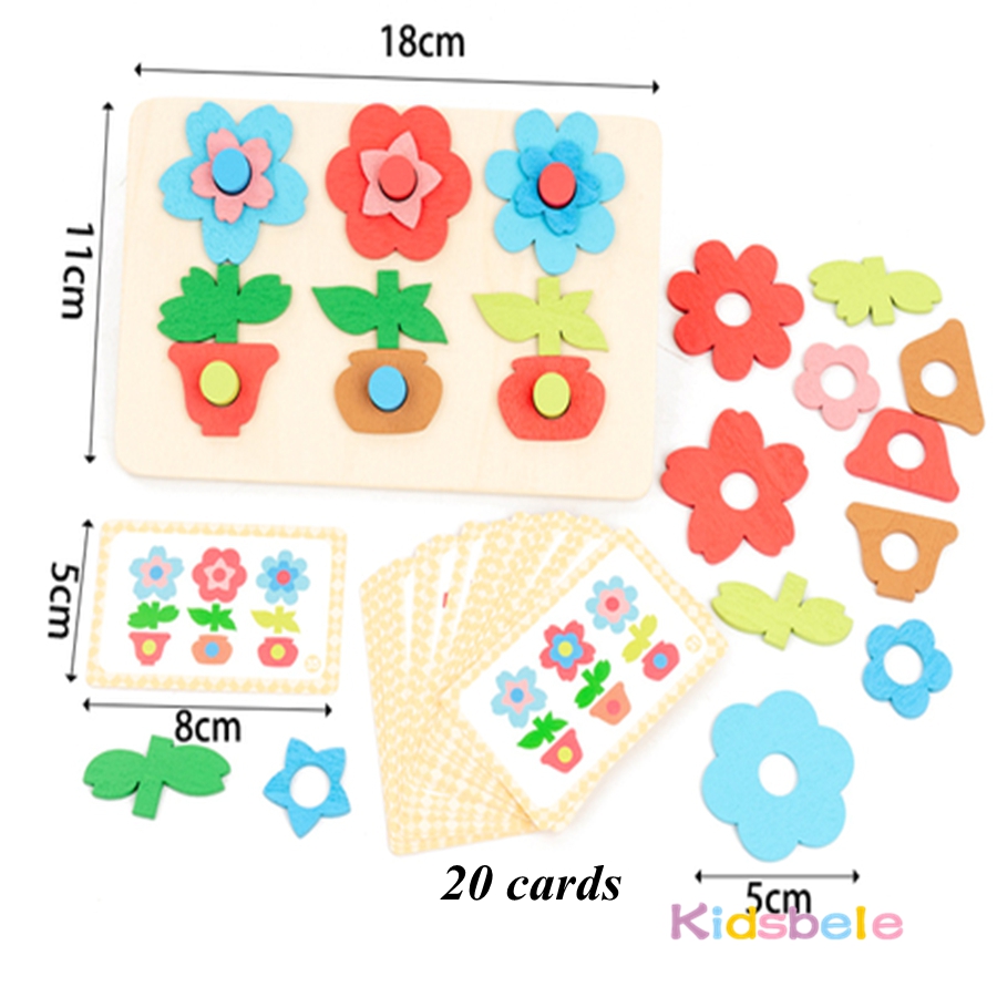 Montessori fai da te fiore in  - Board Game Diy recensione e prezzo