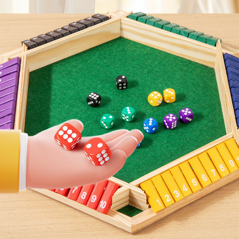 Shut The Box Dice Gioco da tav - Board Game For 3 Players recensione e prezzo