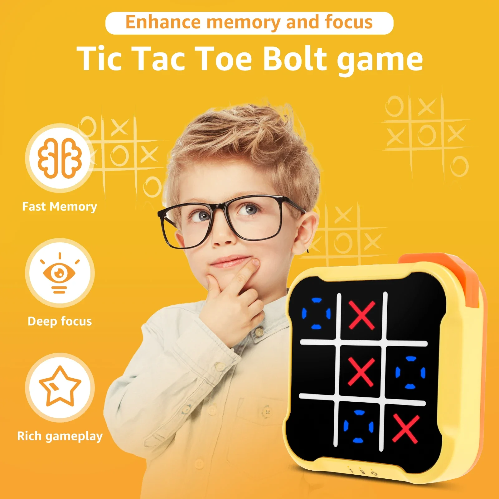 3in1 Elettronico TIC-TAC-TOE B - Board Game For 3 Players recensione e prezzo