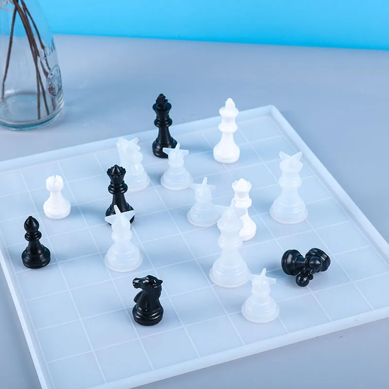 Stampi in Silicone per Scacchi - Board Game Diy recensione e prezzo