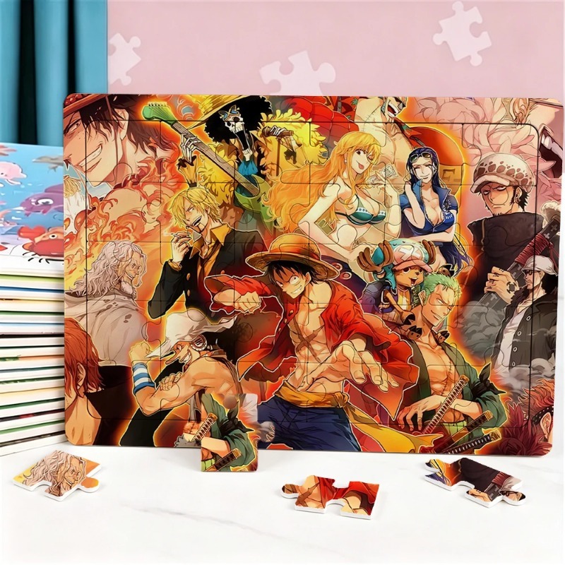 Puzzle da 30 Pezzi One Piece,  - Board Game Diy recensione e prezzo