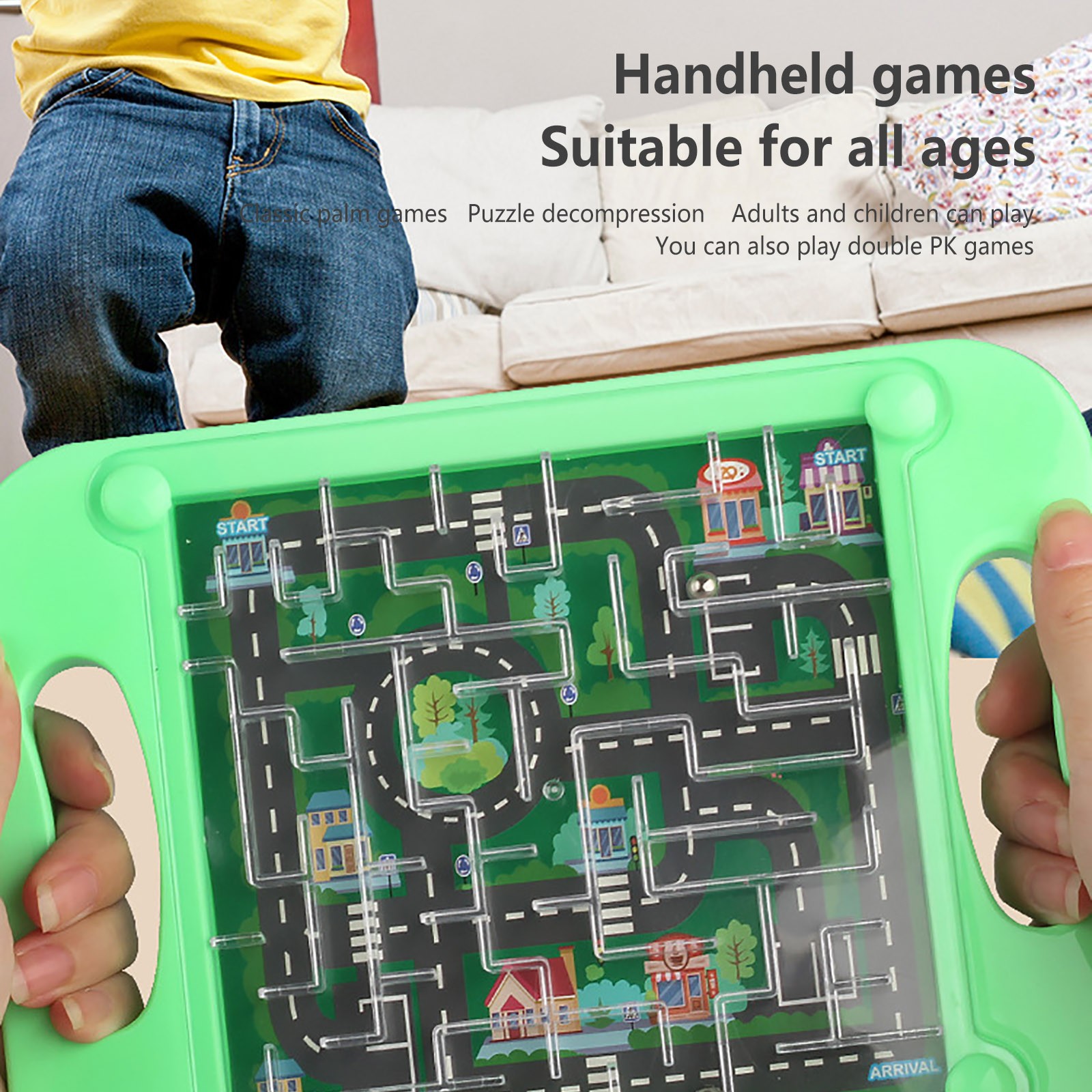 3D Maze Ball Kids Balance Grav - Board Game Qwirkle recensione e prezzo